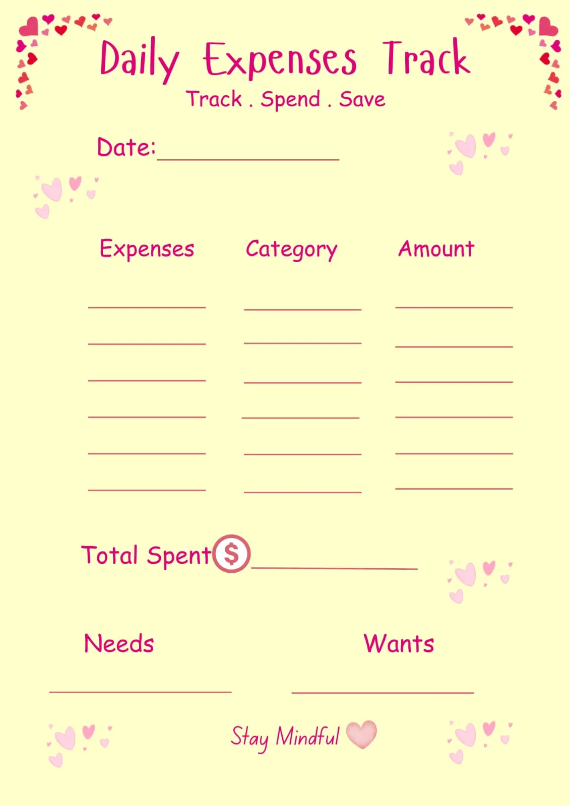 Savings goal planner