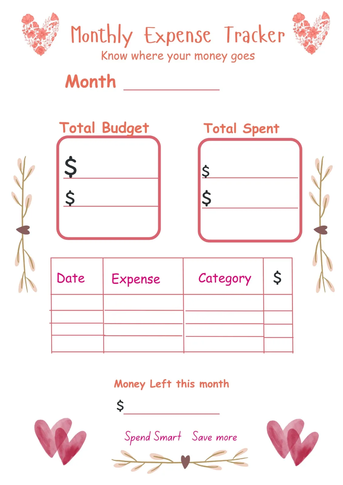 Savings goal planner