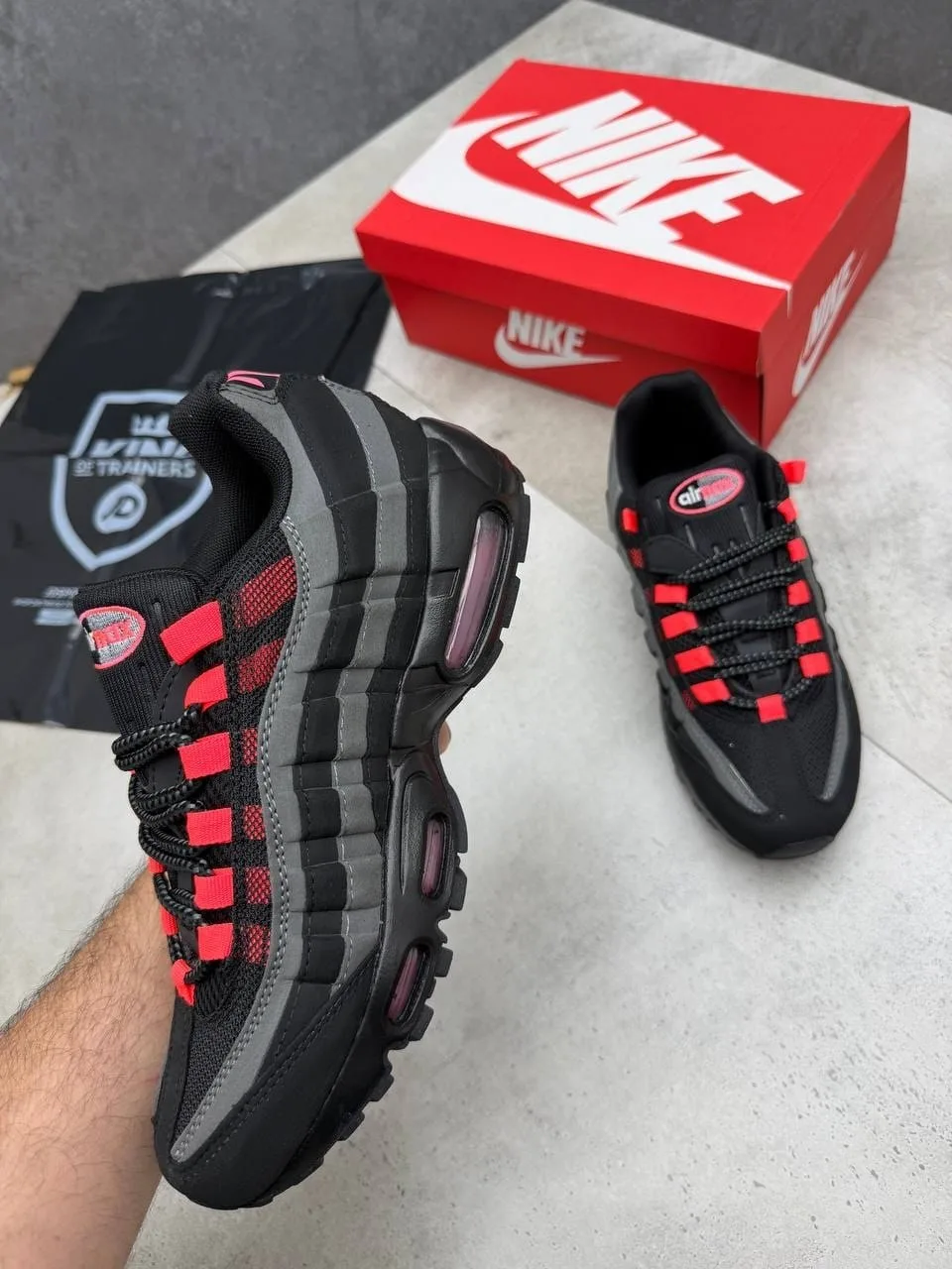 Black Laser Crimson 95