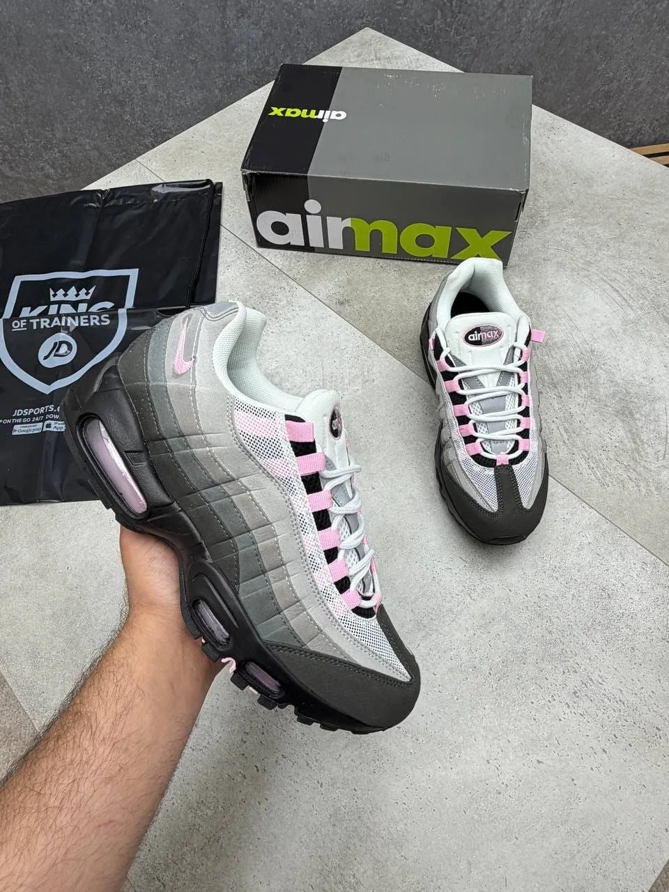 Pink Foam 95s