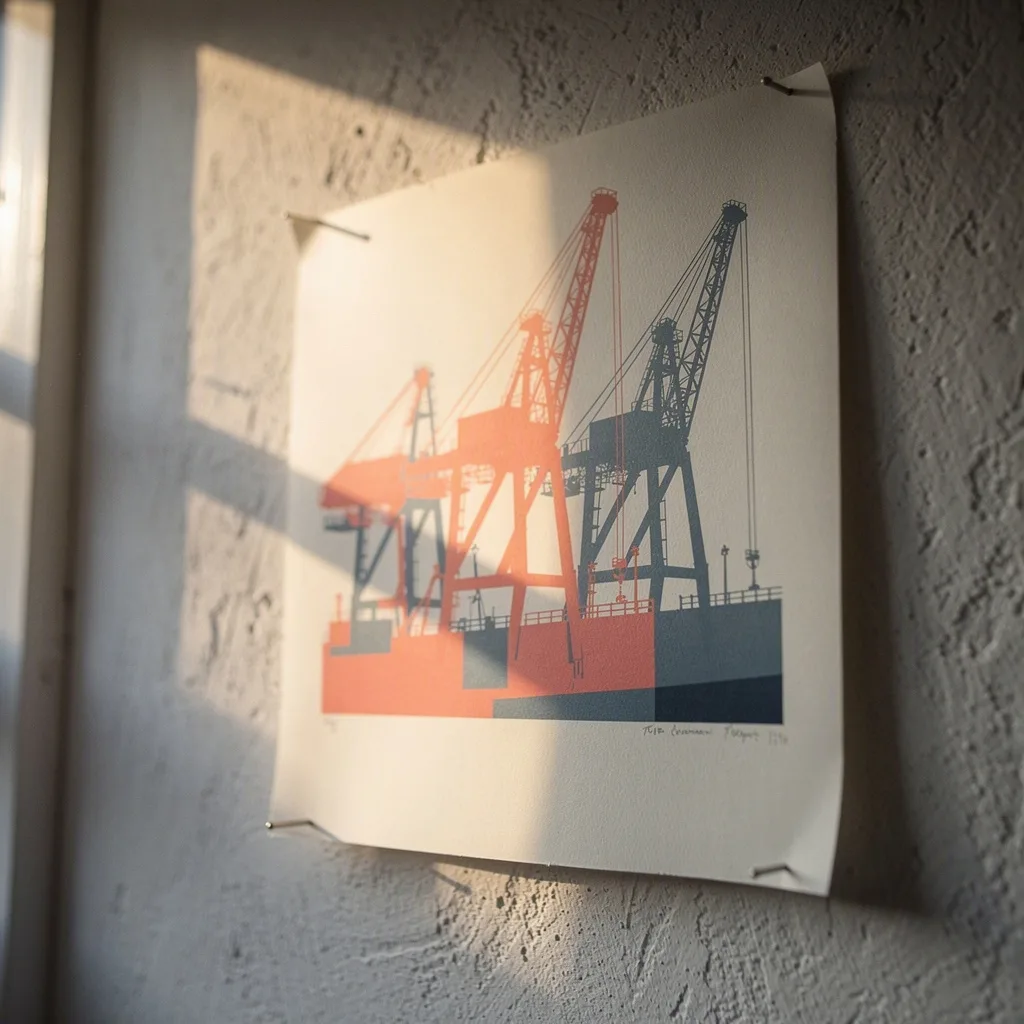 Harbour Cranes