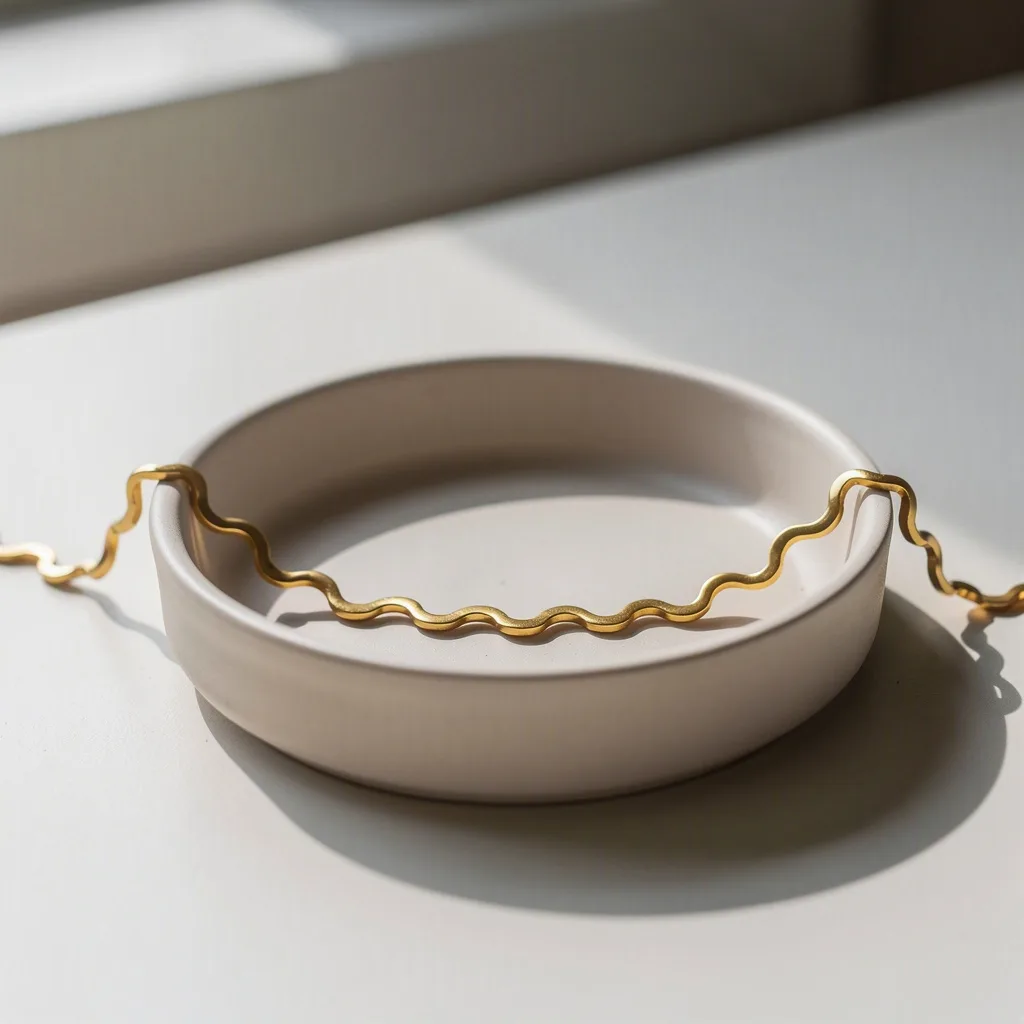 Wave Chain Necklace