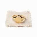 Gold Vermeil Signet Ring