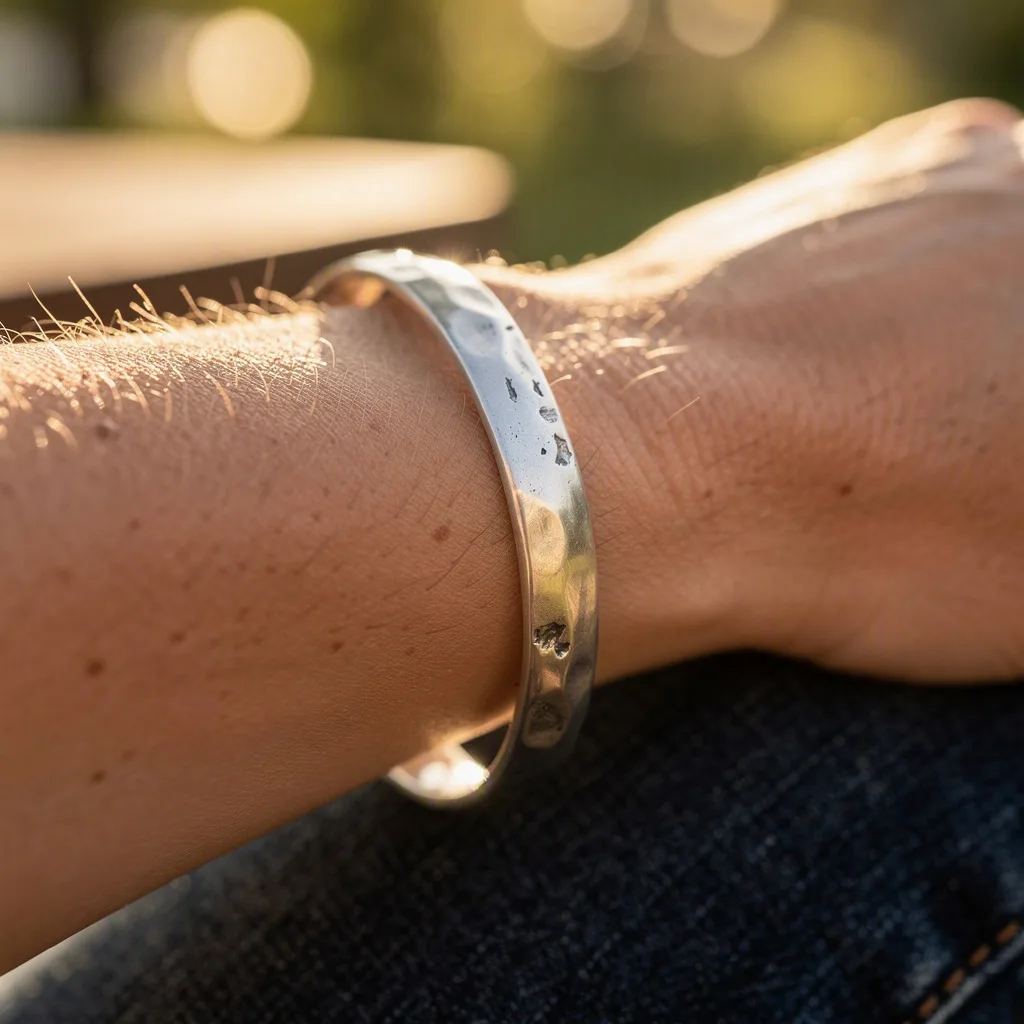 Recycled Silver Cuff