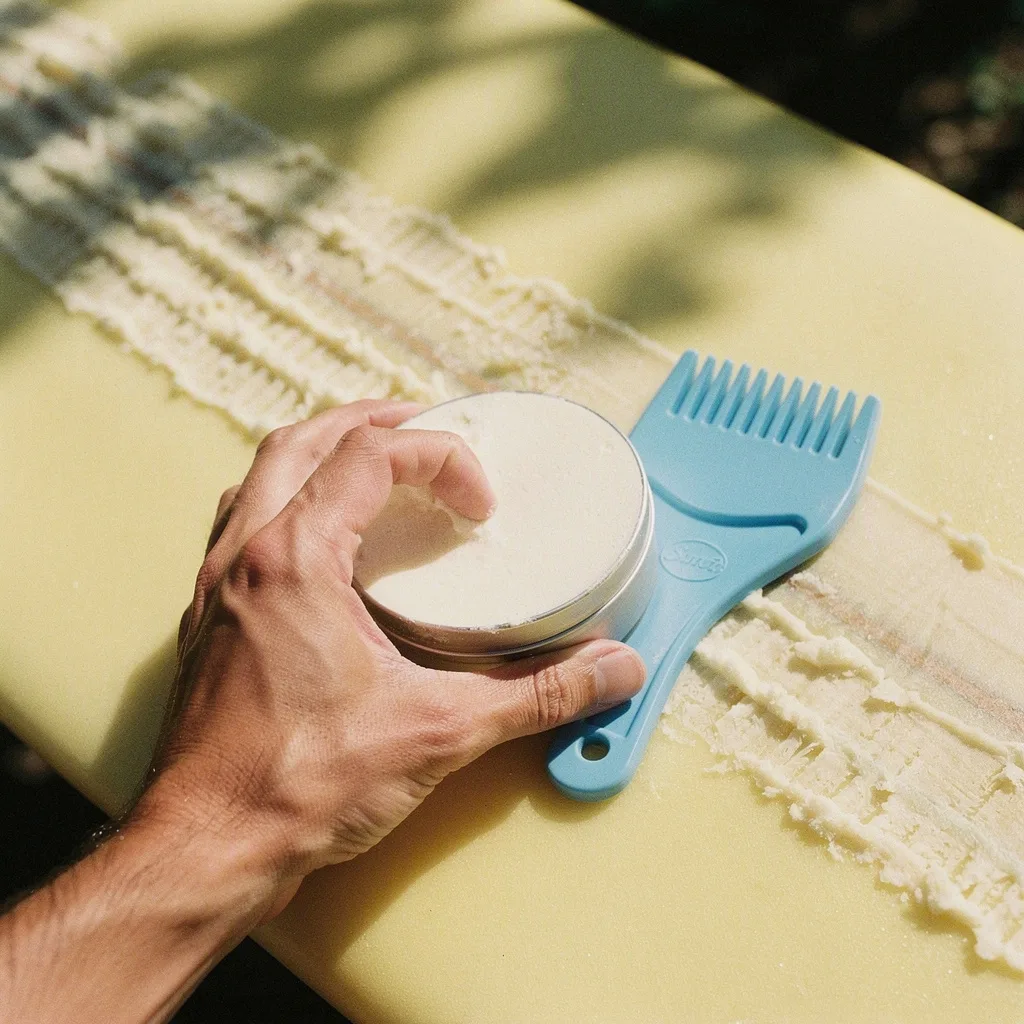 Cold water wax and comb