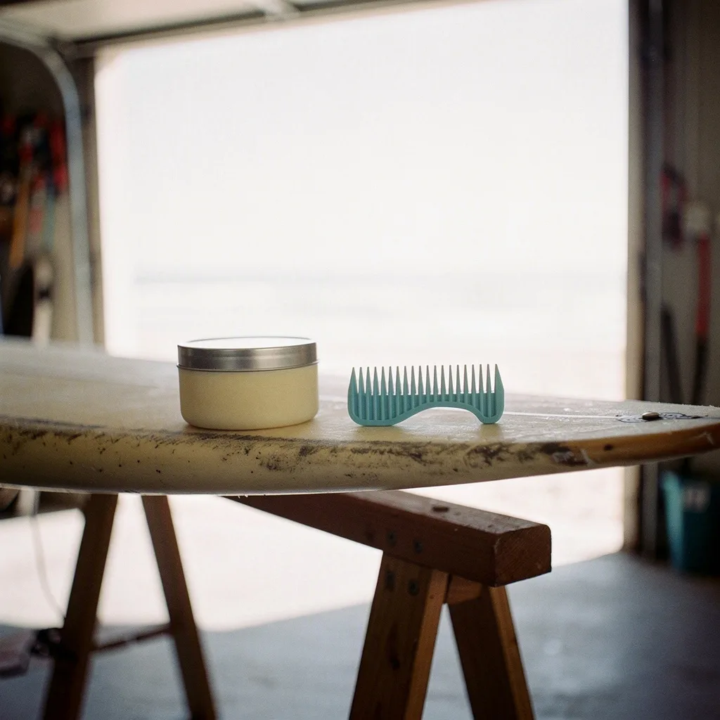 Cold water wax and comb