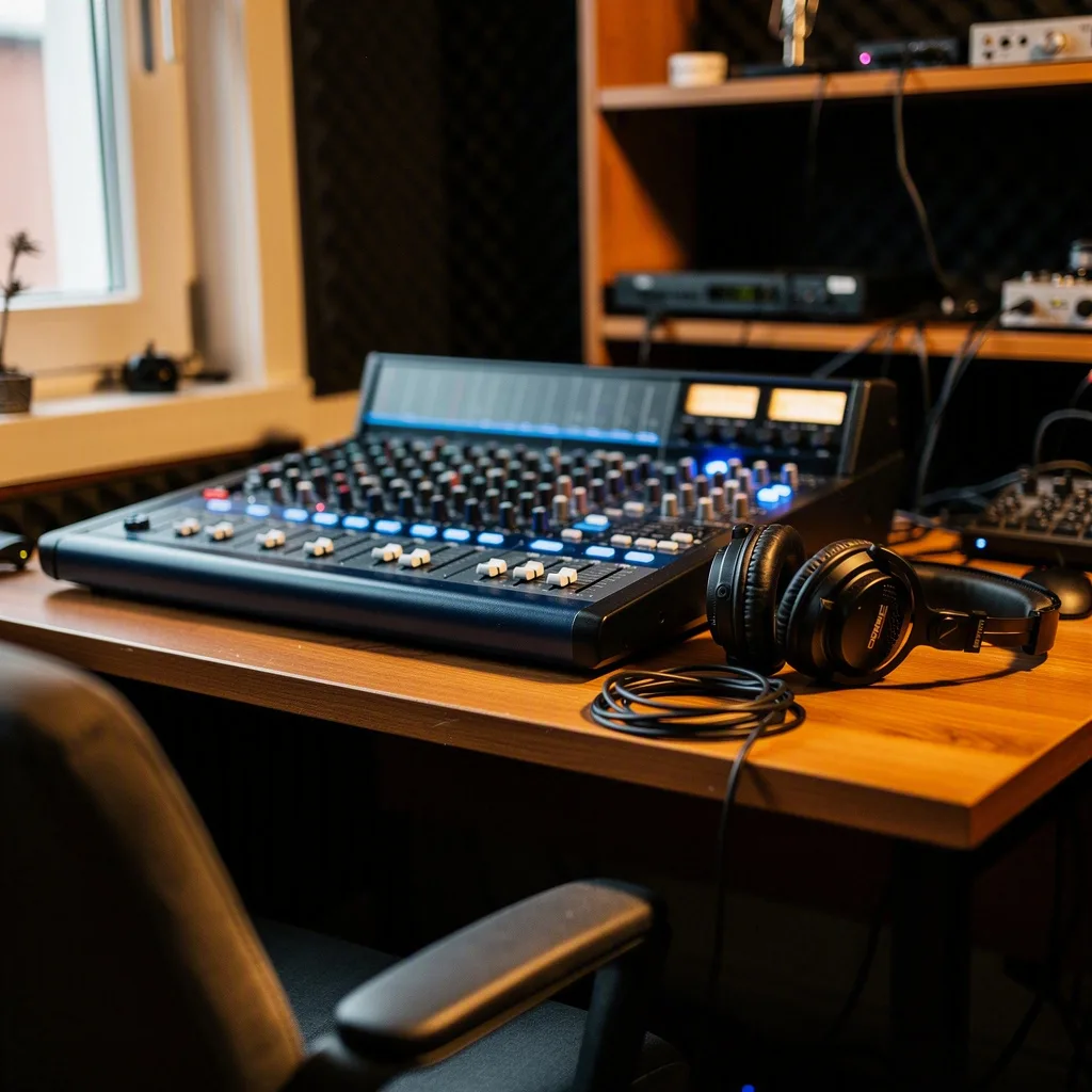 Late nights in the booth