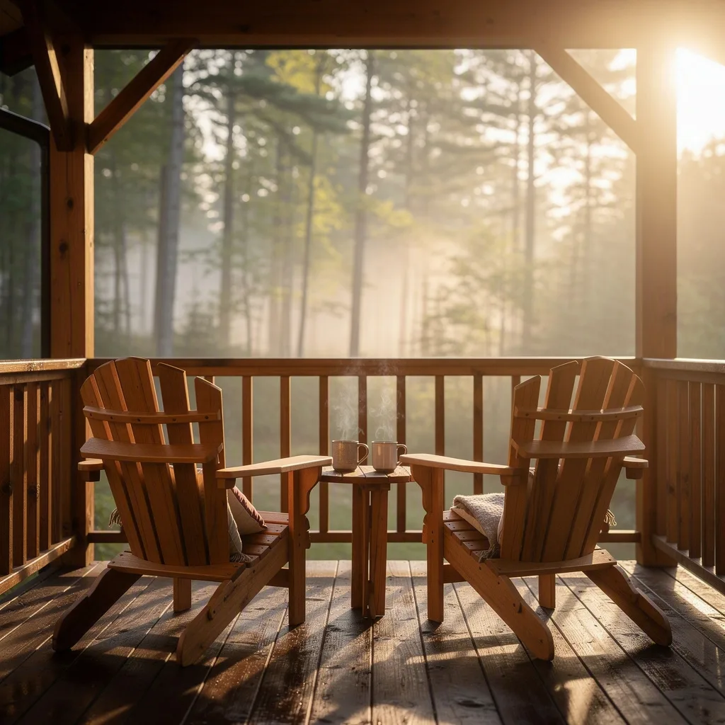Morning on the porch